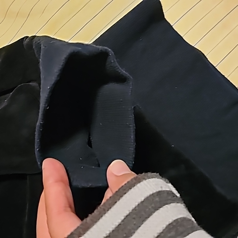 Calvin Klein Black Velour Jacket Size XL - Picture 8 of 12